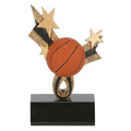 Basketball, Top Star Resin Awards - 6"
